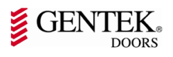 Gentek Doors Logo